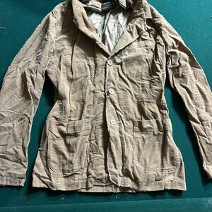 Unisex Tan corduroy jacket, blazer
